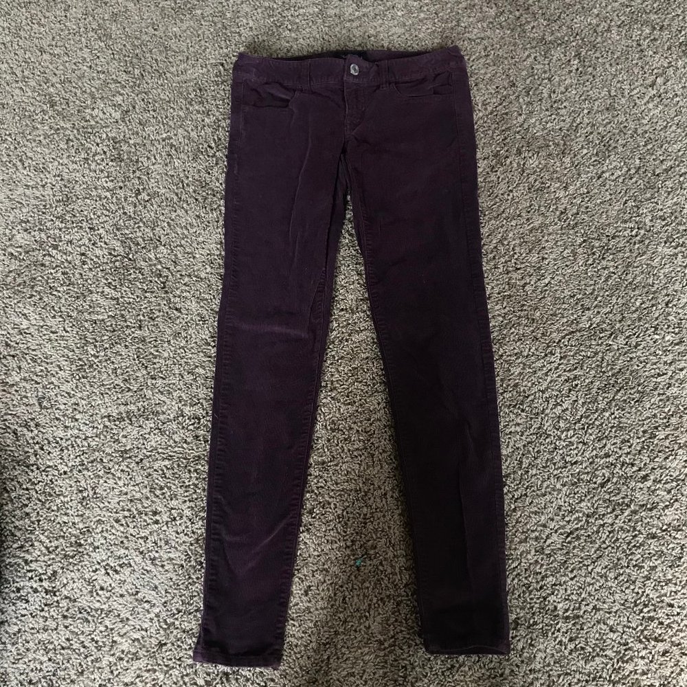 AEO corduroy jeggngs